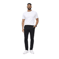 thumbnail image 4 of Access Men's Basic Casual Uniform Comfort Stretch Chino Pants (Black, 28x30), 4 of 8