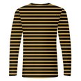 thumbnail image 4 of Oalirro Long Sleeve T Shirt Men Trendy Round Neck Tee Classic Striped T-Shirts 2024 Fall Shirts, 4 of 4