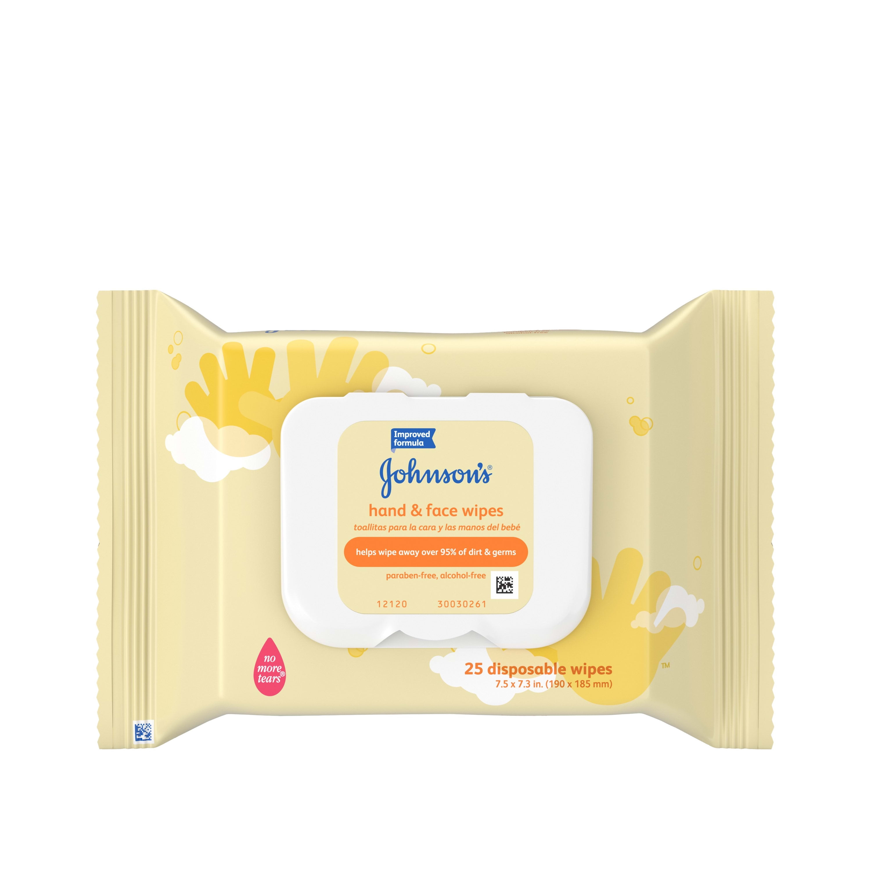 Johnson's® Baby Hand and Face Wipes