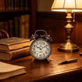 thumbnail image 5 of Loud Alarm for Deep Sleepers Retro Twin Bell Alarm Clock for Bedroom and Home Decoration, 5 of 6