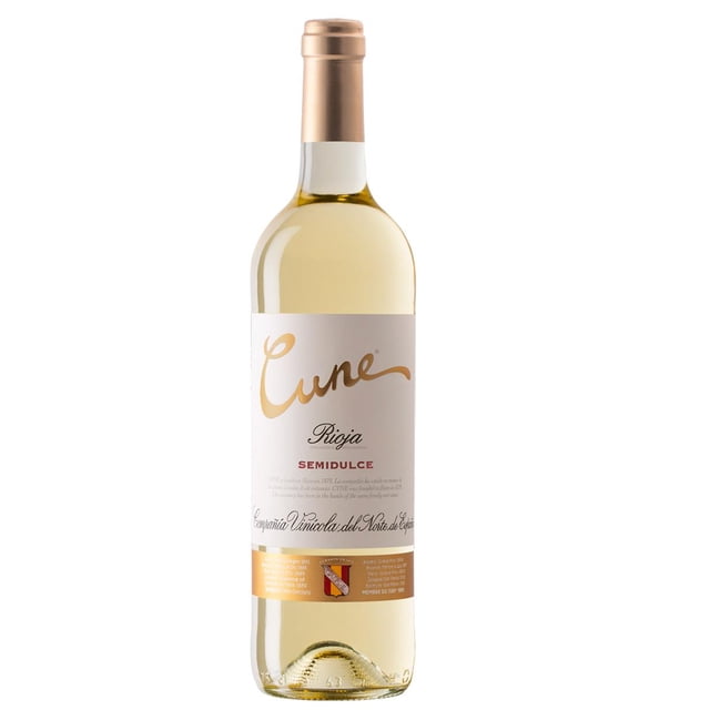 Pack de 6 Vino Blanco Cune Blanco Semidulce 750 ml Cune Blanco Semidulce