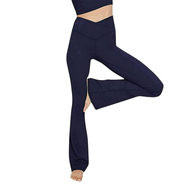 Younar Yoga Pants Bootcut, High Waisted Yoga Pants For Women, 4 Colors Tummy  Control Workout Running Pant, Non-See-Through Long Bootleg Flare Pants  safety - Walmart.com