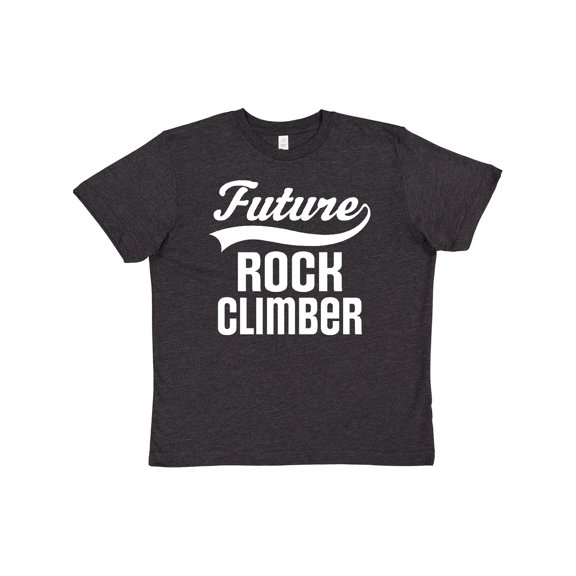 Inktastic Future Rock Climber Childs Climbing Youth T-Shirt