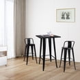 thumbnail image 4 of Modern kitchen table, Black Kitchen Table, Dining Room Table for Kitchen Dining Room & Coffee Shop., 4 of 5