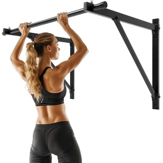 Titan Fitness Adjustable Pull-Up Exercise Bar, Wall-Mount, 500 LB