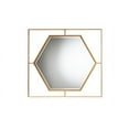 thumbnail image 2 of Baxton Studio Gates Modern Glam and Luxe Antique Goldleaf Metal Accent Wall Mirror, 2 of 6
