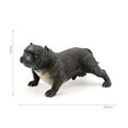 thumbnail image 3 of Waroomhouse Educational Animal Toy Bully Dog Ornament Realistic Pitbull Figurine for Educational Play Language Skills Development Durable Animal Toy for Kids Gift, 3 of 8