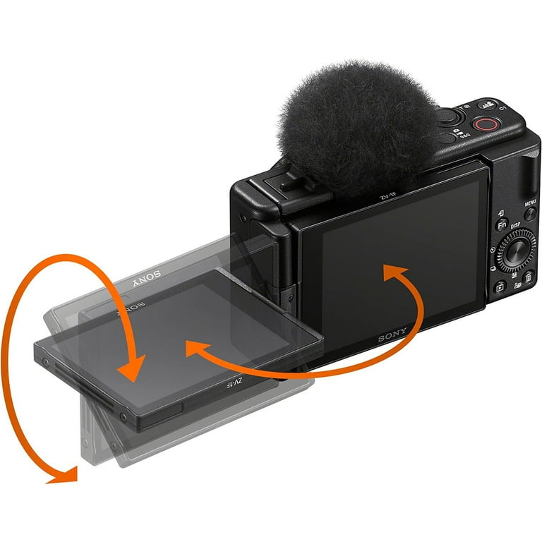 Sony ZV-1F Vlog Camera with 4K Video & 20.1MP for Content