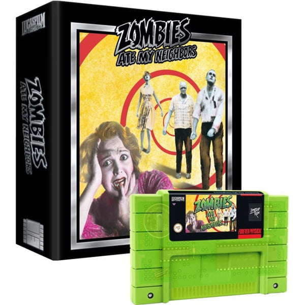 Zombies Ate My Neighbors Édition Collectors Chariot Vert (Limited Run Games) (SNES)