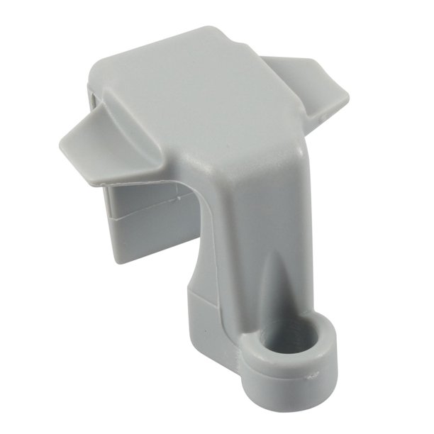 Clip para guardabarros de barco pontón, ajustador de Clips para guardabarros de barco, accesorios para yates, abrazadera para guardabarros de riel de Gris