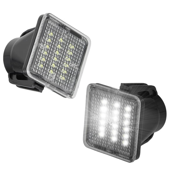Conjunto de luces LED para matrícula para Toyota Tundra 2014-2021 para Toyota Tacoma 2016-2021 Luz de matrícula trasera LED completa luz blanca 2 piezas