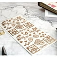2024 New Clearance Vintage Gold Stamping Sticker Christmas Decoration