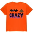 thumbnail image 1 of T-shirt Jeunesse Folle de Caca Bat Halloween, 1 of 1