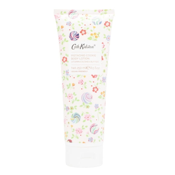 Heathcote & Ivory Cath Kidston Carnival Parade Loción corporal con galleta de pistacho, 8.5 oz