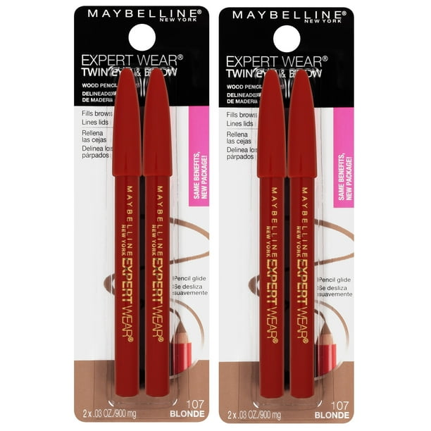 Maquillaje Maybelline Expert Wear Twin Brow & Eye Pencils Blonde