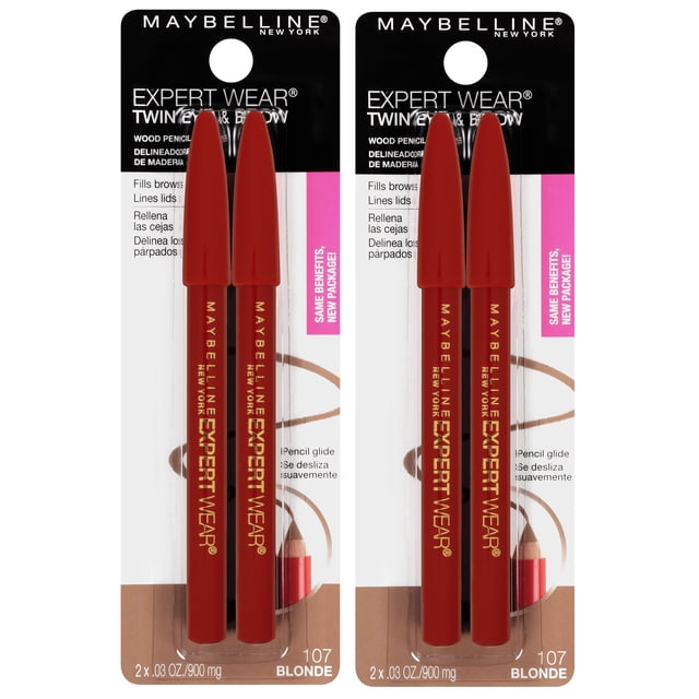 Maquillaje Maybelline Expert Wear Twin Brow & Eye Pencils Blonde