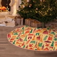 thumbnail image 5 of Sikiie Travel And Tourism Christmas Tree Skirt, Christmas Tree Decorations, Christmas Decor, Tree Mat Decoration(30-48IN)-48", 5 of 6
