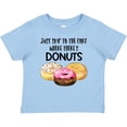 thumbnail image 3 of Inktastic Just Skip to the Part Where There's Donuts Boys or Girls Baby T-Shirt, 3 of 5