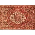 thumbnail image 1 of Ahgly Company Indoor Rectangle Medallion Orange Traditional Area Rugs, 3' x 5', 1 of 1