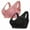 Pink+Black, variant on XFLWAM Oversize Seamless Bras for Women Front Closure No Underwire Bras Lace Breathable Push Up Front Closure Bras for Women