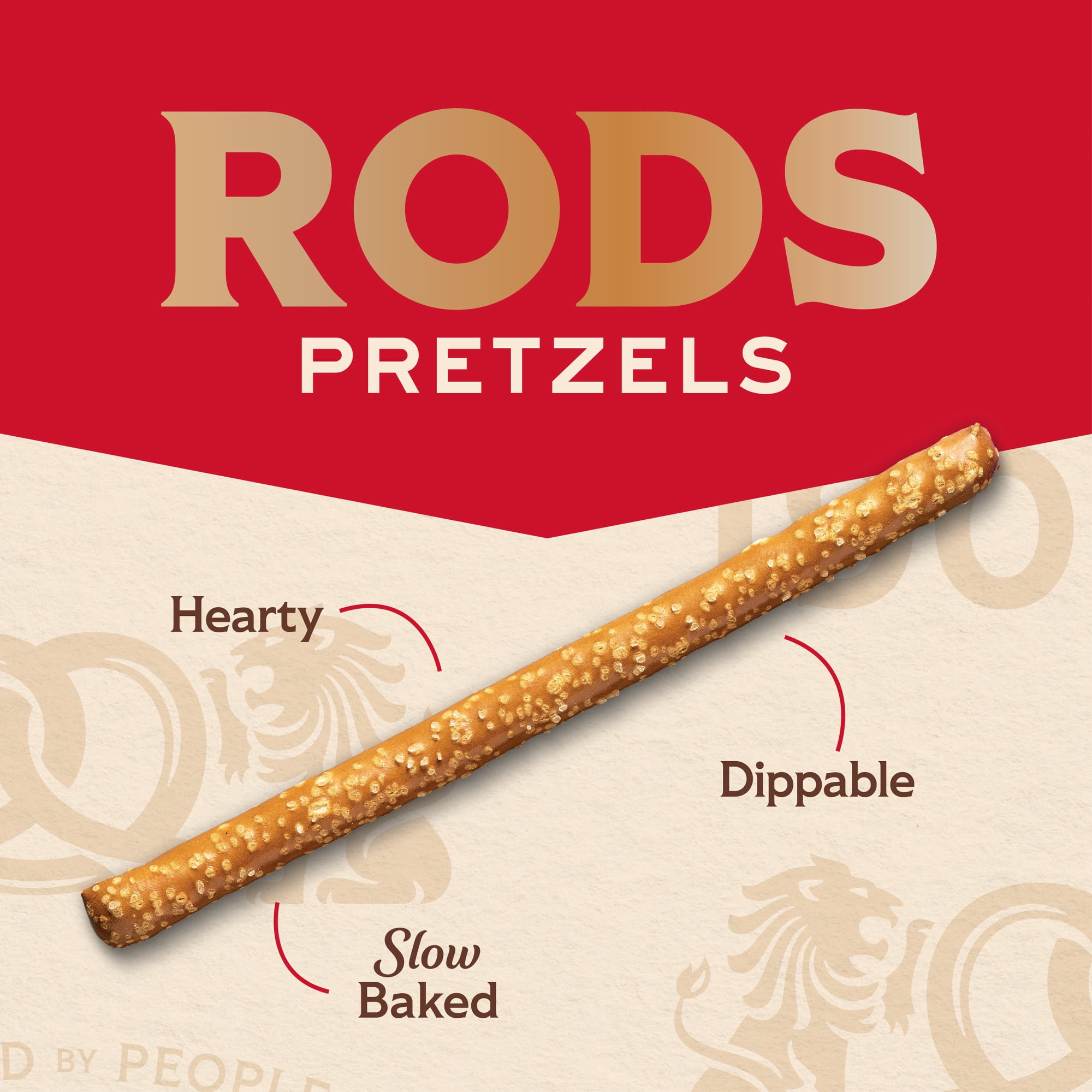 Snyder's of Hanover Pretzel Rods, 12 oz Bag