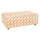 thumbnail image 2 of Cubierta de caja de s de cristal perfecl Rectángulo Dorado Bling soporte de tejido de cristal, 2 of 7