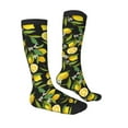 thumbnail image 3 of Balery Lemon Fruits Flowers Leaves Fun Novelty Socks Men'S Women'S Crew Socks Funny Crazy Novelty Socks Quirky And Cool Socks, 3 of 9