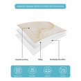 thumbnail image 5 of Quilts Twin-XL Size Bedding Set, Marble Beige Lightweight Quilted Comforter, Modern Abstract Ink Painting Luxury Soft Reversible Bedspread Coverlet with Pillow Covers for All Season, 68" x 98", 5 of 7