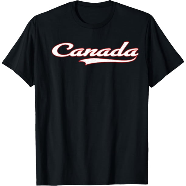 Funny Canada Retro Country Camiseta