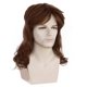 thumbnail image 2 of Peluca para hombre, marrón, longitud media, ondas naturales, 40 cm, 380 g, 2 of 3