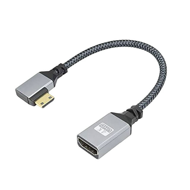 stanreset Câble Convertisseur Interface Multimédia Haute Définition Compatible Adaptateur Portable Mini Type 2