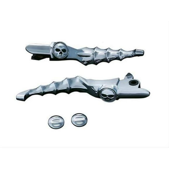 Kuryakyn 1984 Zombie Lever Set, Chrome