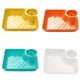 thumbnail image 1 of 4 platos para dumplings, de plástico con platillo para mojar, con compartimento para salsas, para fiestas, sushi, dumplings y aperitivos (4 colores), 1 of 6