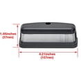 thumbnail image 3 of LED License Plate Light for Land Rover Vehicles 90/110, Smoke Lens, Waterproof IP67, 3 of 6