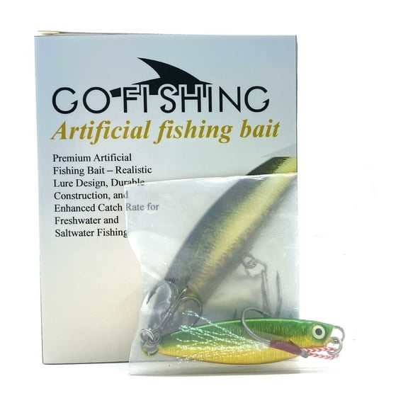 GO FI SHING Artificial fishing bait Realistic Lure Design, Durable Construction, and Enhanced Catch Rate for Freshwater and Saltwater Fishing