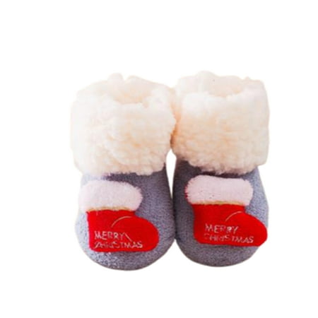 

MERSARIPHY Baby Christmas Floor Socks Non-Slip Stocking for Little Boys Girls