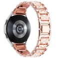 thumbnail image 4 of Yepband 20mm 22mm Bling Stainless Steel Bands for Galaxy Watch 5 4 40mm 44mm /Watch 5 Pro 45mm/Galaxy Watch 4 Classic 42mm 46mm/Samsung Galaxy Watch Active 2 3/Galaxy Watch 3 45mm 46mm Gear S3 S4 46mm, 4 of 5