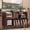 Vintage Walnut, variant on Large Record Player Stand Holds Up to 450 Albums | Walnut Turntable Stand with Storage Holds Up to 450 Albums, Vinyl Record Holder, Record Table for Music Living Room