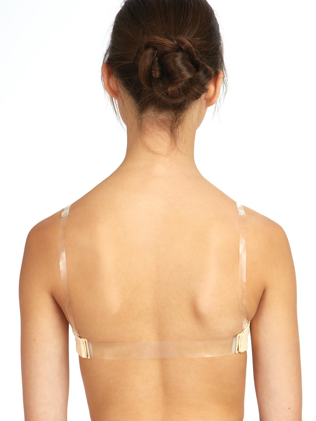 Prettyia Slim Pearl Bra Straps Non-slip Seamless Shoulder Strap Replacement