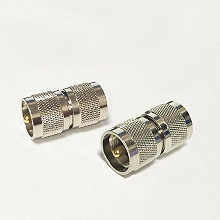 1PC RF coaxial coax adapter UHF male to male PL259 connector coupler