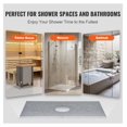 thumbnail image 5 of Shower Pan Kit 60x38in, Lightweight EPS Shower Base with Central Drain, Waterproof Bathroom Shower Installation Kit with Cloths & Slope Sticks, 5 of 7