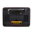 thumbnail image 4 of Portable Radio, Battery Operated Radio with Extra Large Tuning Knob, (Red), 4 of 5
