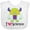 AA-White, variant on Inktastic Scientist I Love Science Future Childs Shirt Boys or Girls Baby Bib