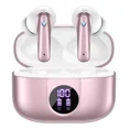 thumbnail image 1 of Audífonos Inalámbricos Occiam P91 In Ear Bluetooth 5.4 ANC ±30dB Cancelación de Ruido Color Rosa 60H Autonomía ENC Conexión Rápida Carga Inalámbrica HI-FI Bajo IPX7, 1 of 8