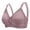 Pink, variant on Kukoosong Balconette Bras for Women Fashion Women's Solid Color Blocking Lifting Gathering Folding Sagging Bra Lingerie Daily Bra, Sizes XL