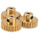 thumbnail image 4 of 3PCS 3.175mm Shaft Brass Pinion Motor Gear M0.8 for 1/10 1/8 RC,23t, 4 of 5