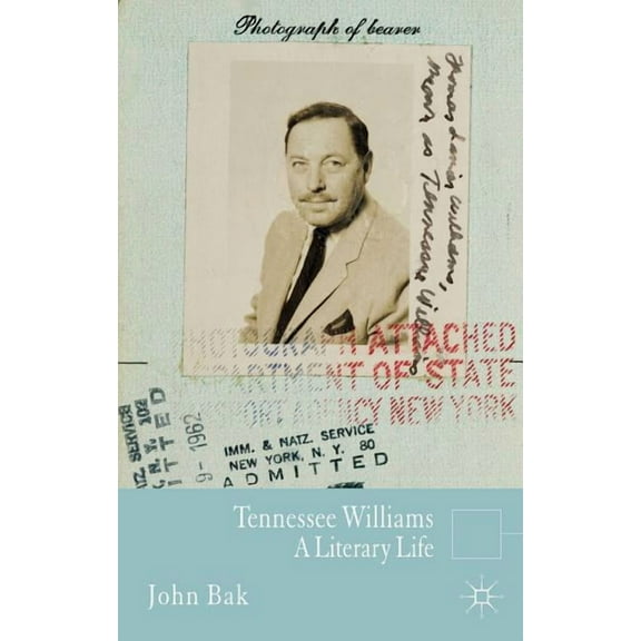 Literary Lives Tennessee Williams, (Hardcover)