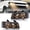 Clear lens Black Housing Amber Reflector, variant on CROSSDESIGN Clear Lens Headlight Right Side Fit for Chevy Express 2003-2019/GMC Savana Van 2003-2019