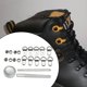 thumbnail image 3 of Bota Hugo Ganchos de encaje Reparación de ojales Manualidades de bricolaje Plata 8x12mm ganchos de encaje para botas, 3 of 10