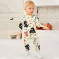 thumbnail image 3 of Chococat Baby Footless Rompers, Long Sleeve Baby Onesie Jumpsuit for Boys Girls, 3 of 8